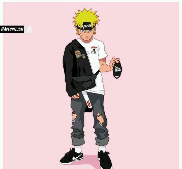 当火影众人穿上潮服引领流行风尚