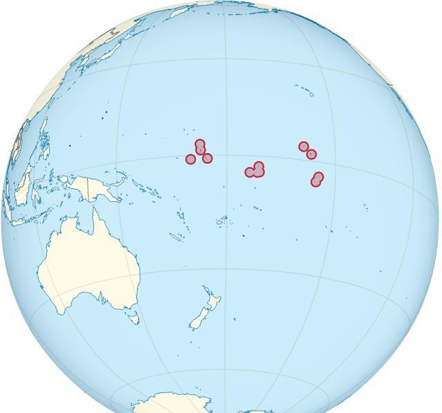 基里巴斯位置图