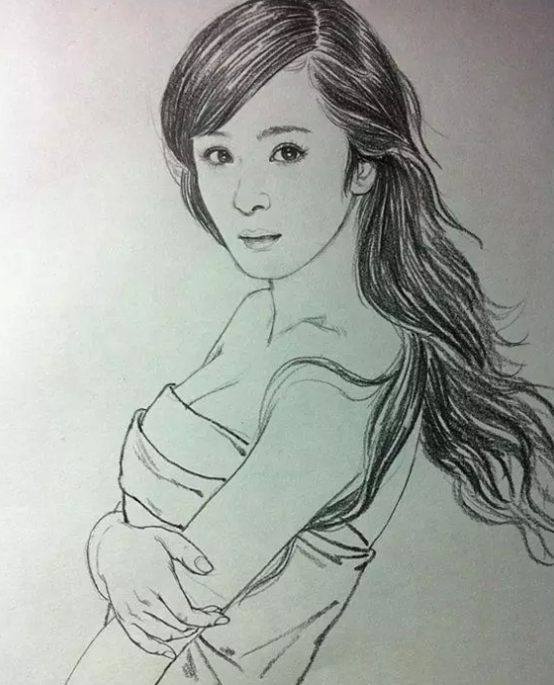 明星手绘照:赵丽颖,杨幂,baby,怎么还是这么美?