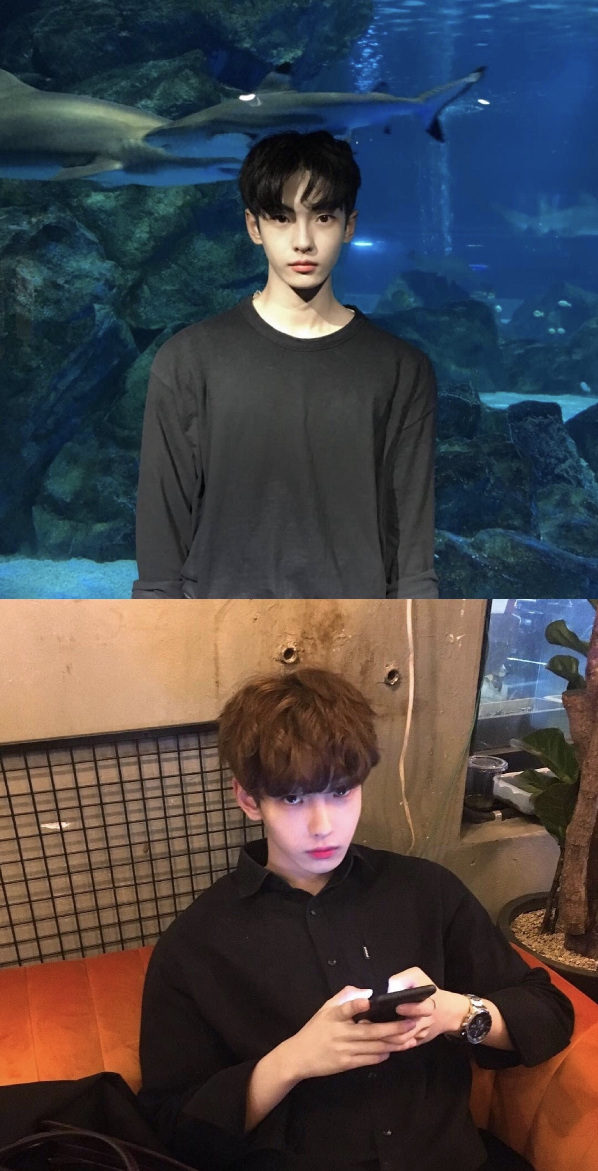 单眼皮大眼睛小哥哥女友视角下的男友照