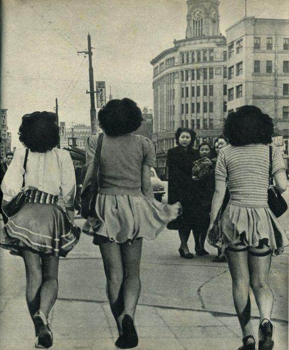 老照片1920年代的日本人很时尚很难想象几年后会疯狂对外侵略