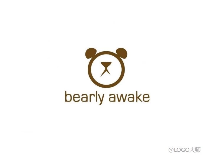 一组以熊为元素的灵感logo设计欣赏