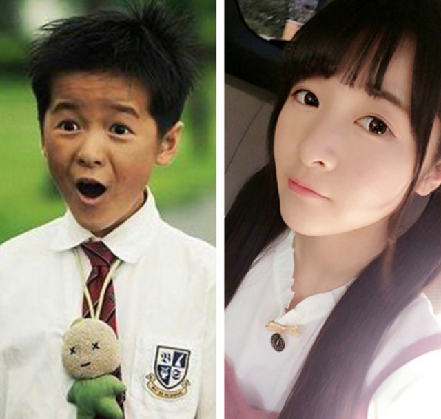 娱乐圈童星对比照,全是老戏骨,宋祖儿从小美到到,徐娇认不出!