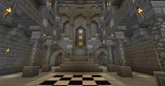 《我的世界》中那些牛人制作的超宏大城堡