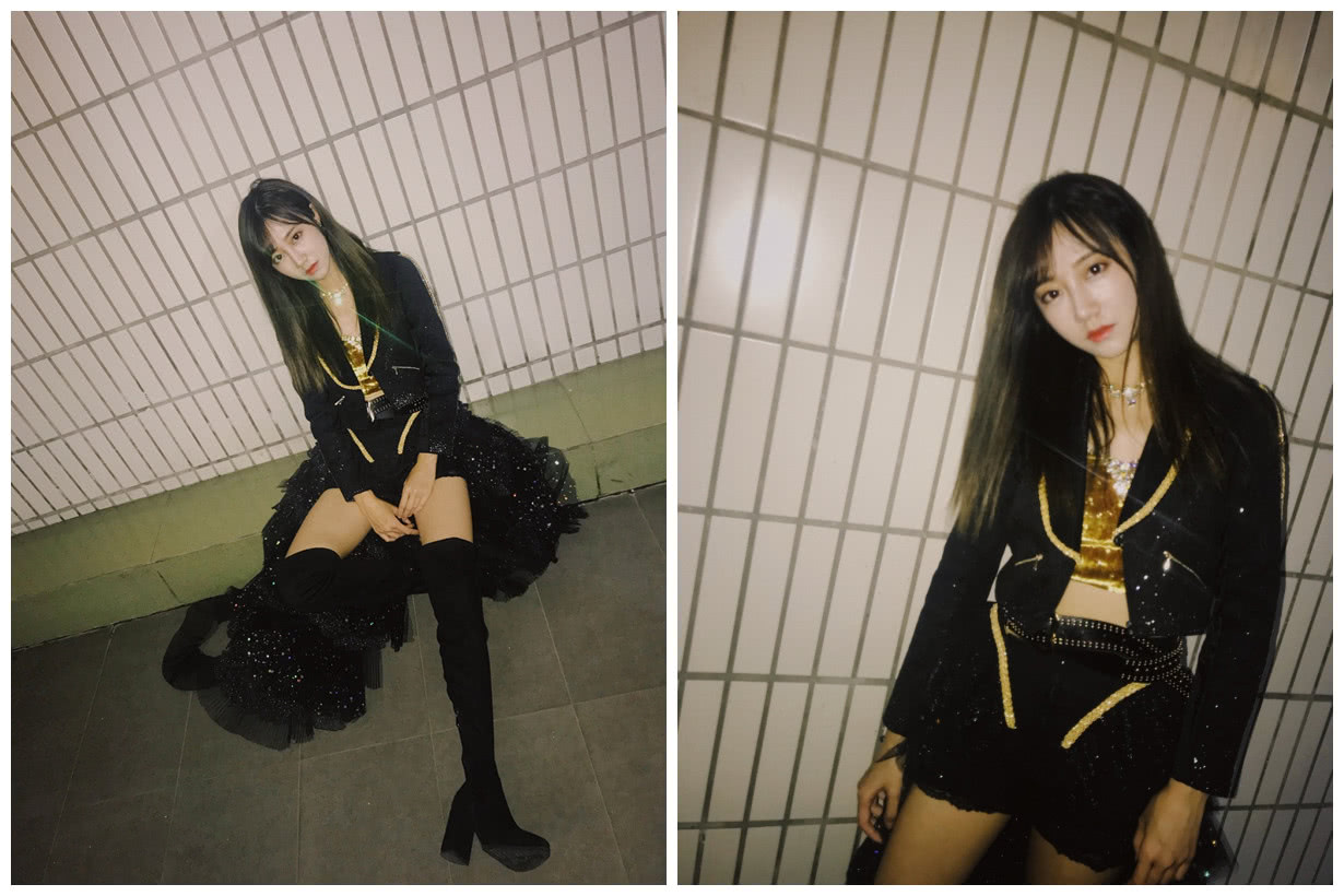 冯薪朵亮相打扮好有女人味这点和鞠婧祎就不同了