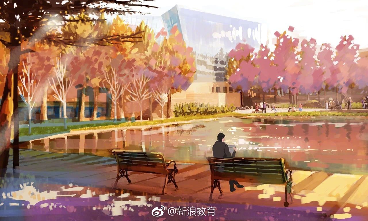 的小哥哥小姐姐们却别出心裁,选择用画笔记录校园的秋天