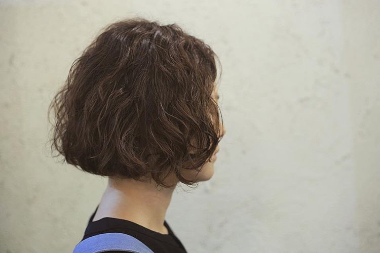 波波头做卷发,甜美又可爱