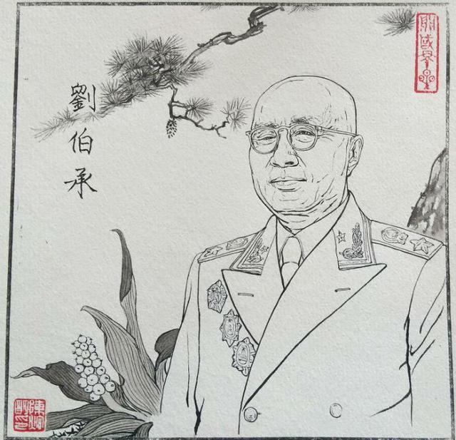 陈炯明白描《十大元帅画像》,透过连环画重温历史