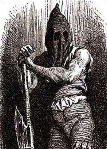 不过他们头上的面罩,在历史上很多其实不会戴的虽然很多欧洲中世纪