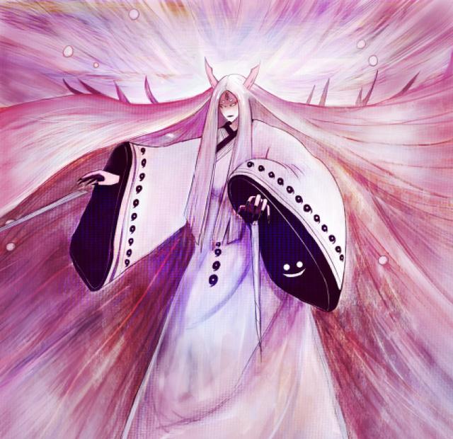 在火影忍者里,大筒木辉夜是六道仙人的母亲,她来自于其他星球,想中上