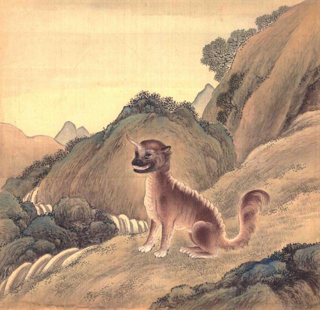 角端 据《故宫兽谱》成吉思汗的铁骑曾经席卷欧亚大