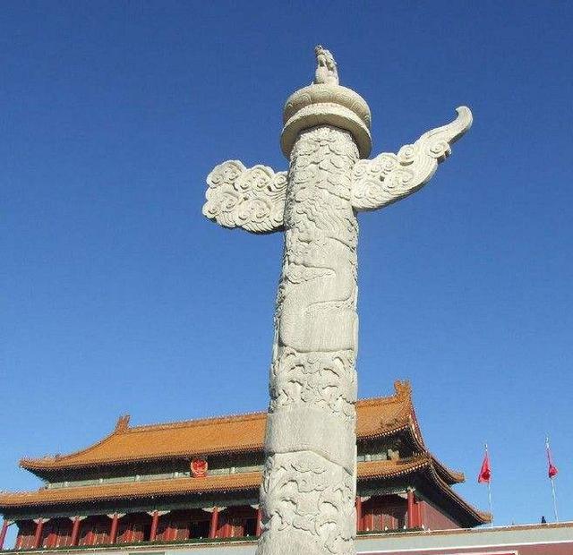 华表|天安门|柱身_新浪新闻