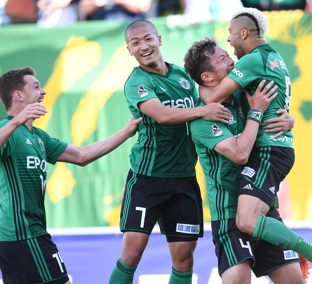 日本职业足球乙级联赛第29轮的一场比赛,就将在长野县松本平广域公园