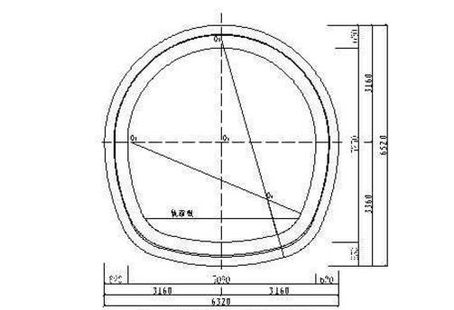 矿山法隧道:开挖地下坑道的作业方式修建的隧道(马蹄形)