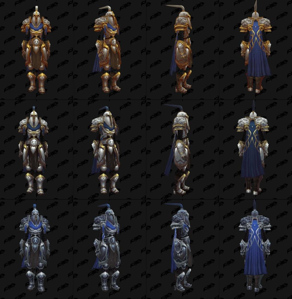 魔兽世界8.0卫兵新盔甲:联盟王师完胜部落!为了联盟!