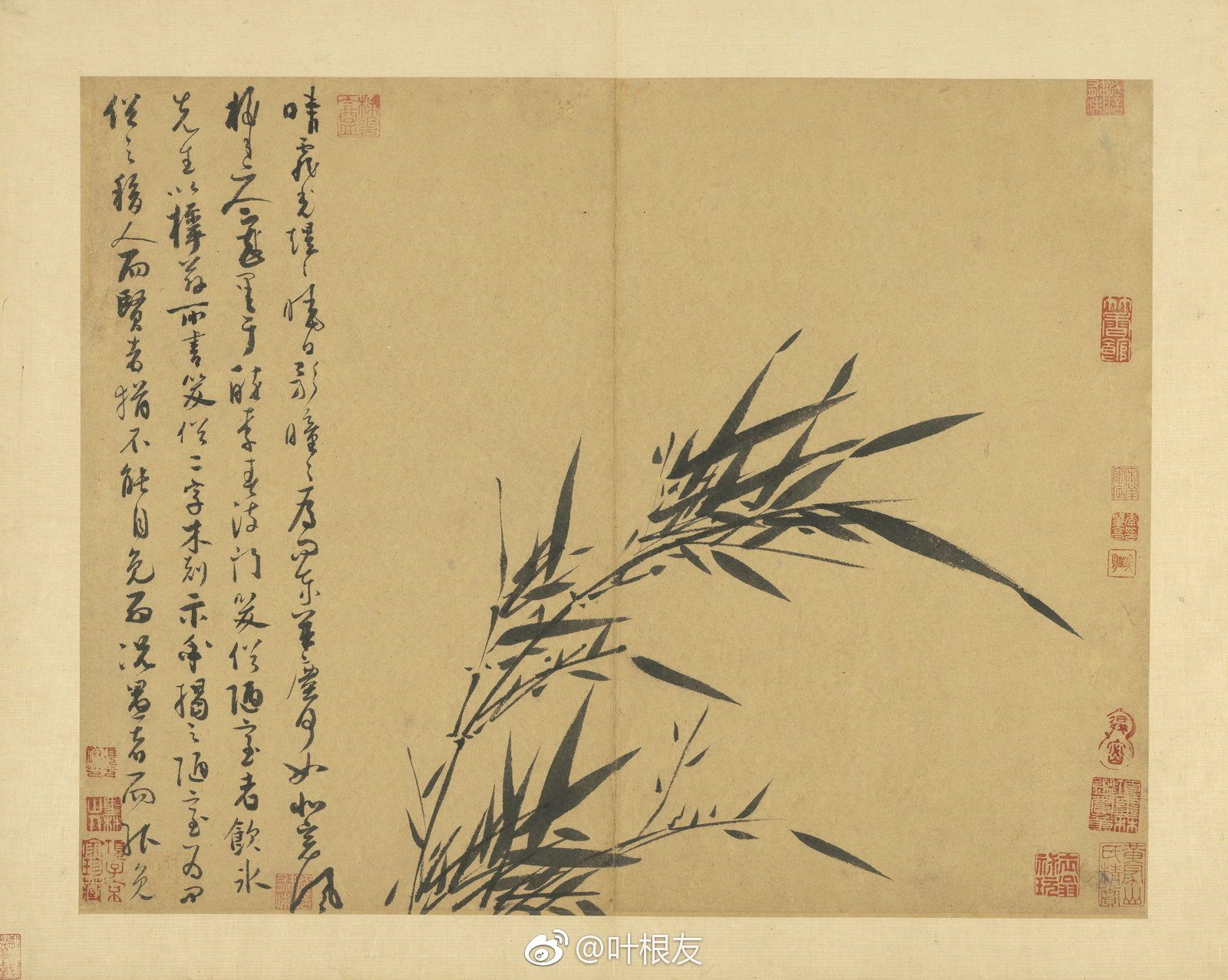 吴镇(1280—1354),元代画家.字仲圭,号梅花道人,尝署梅道人