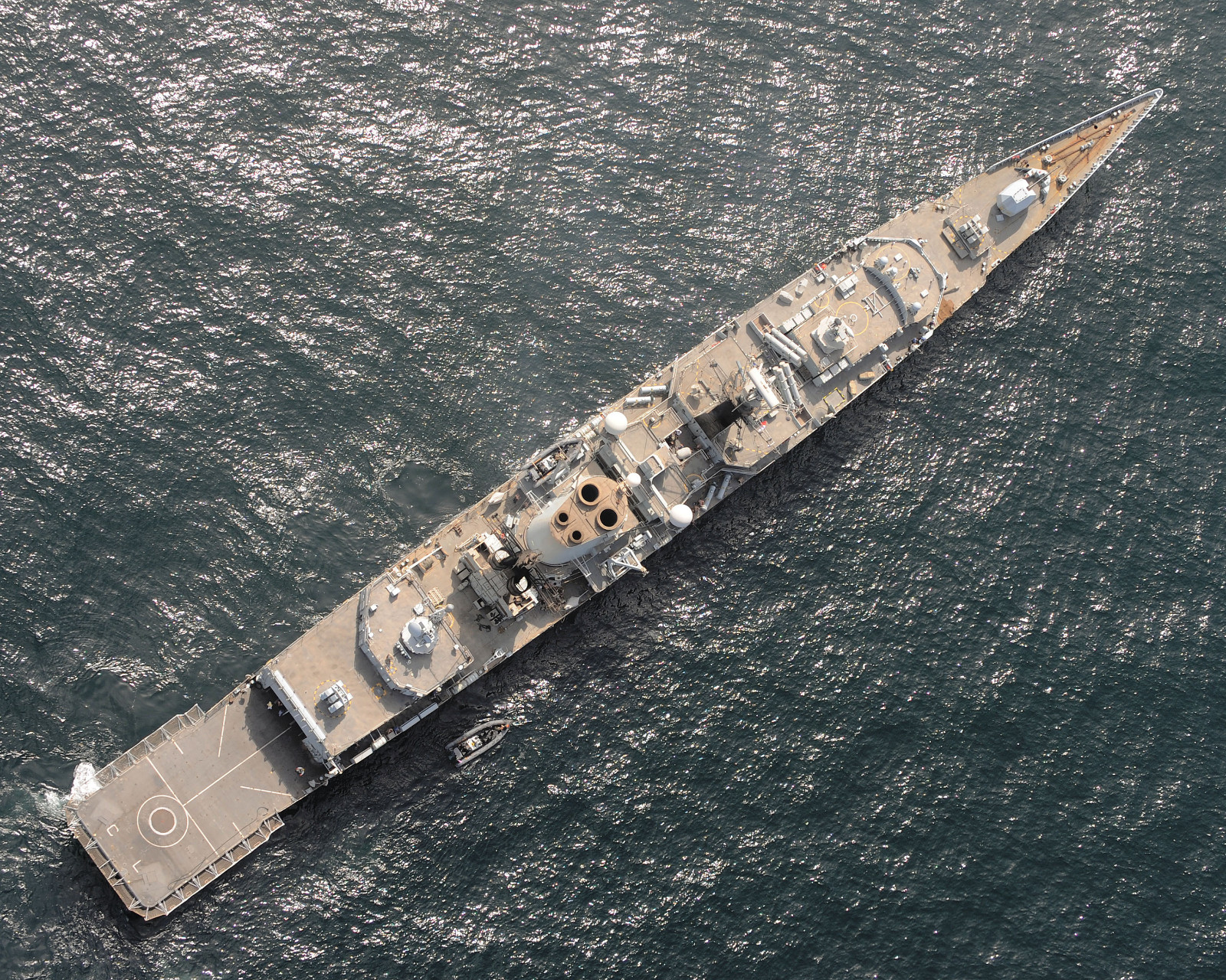 英国皇家海军"前卫"号战列舰 历史上最后一艘服役的战列舰（2）-千龙网·中国首都网