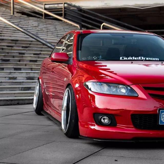 当年情广州老款马自达6改装案例