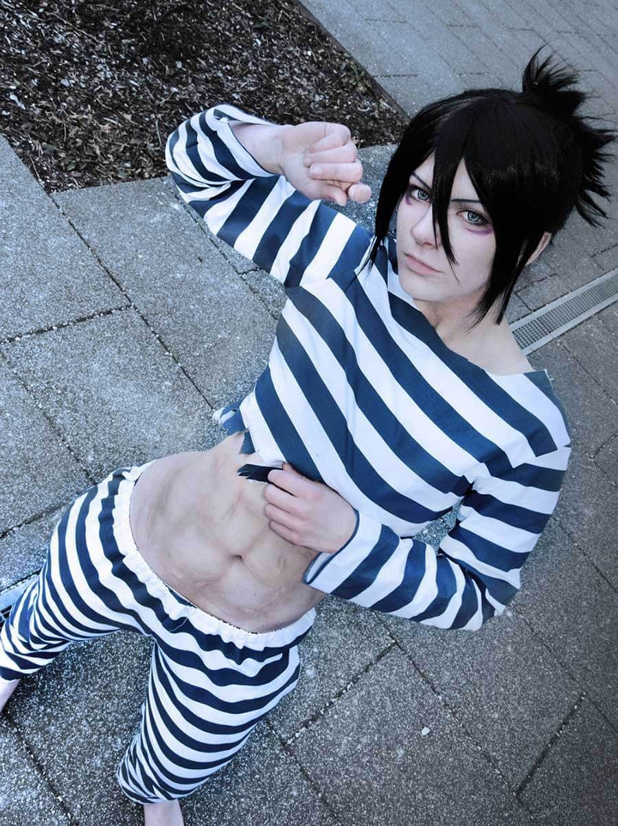 一拳超人走心真人版,性转换的埼玉老师和杰诺斯太性感!