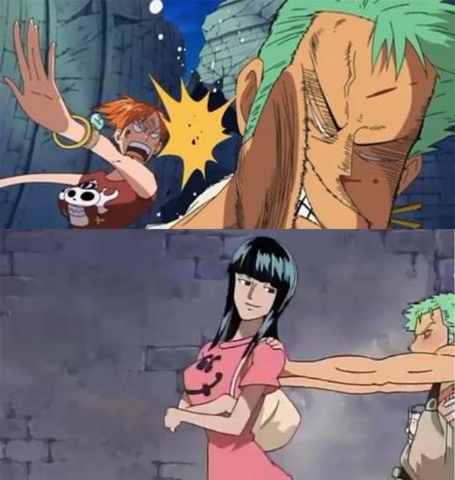 《海贼王》一船单身汉,为什么只有索隆一直cp不断|索隆|古伊娜|达斯琪