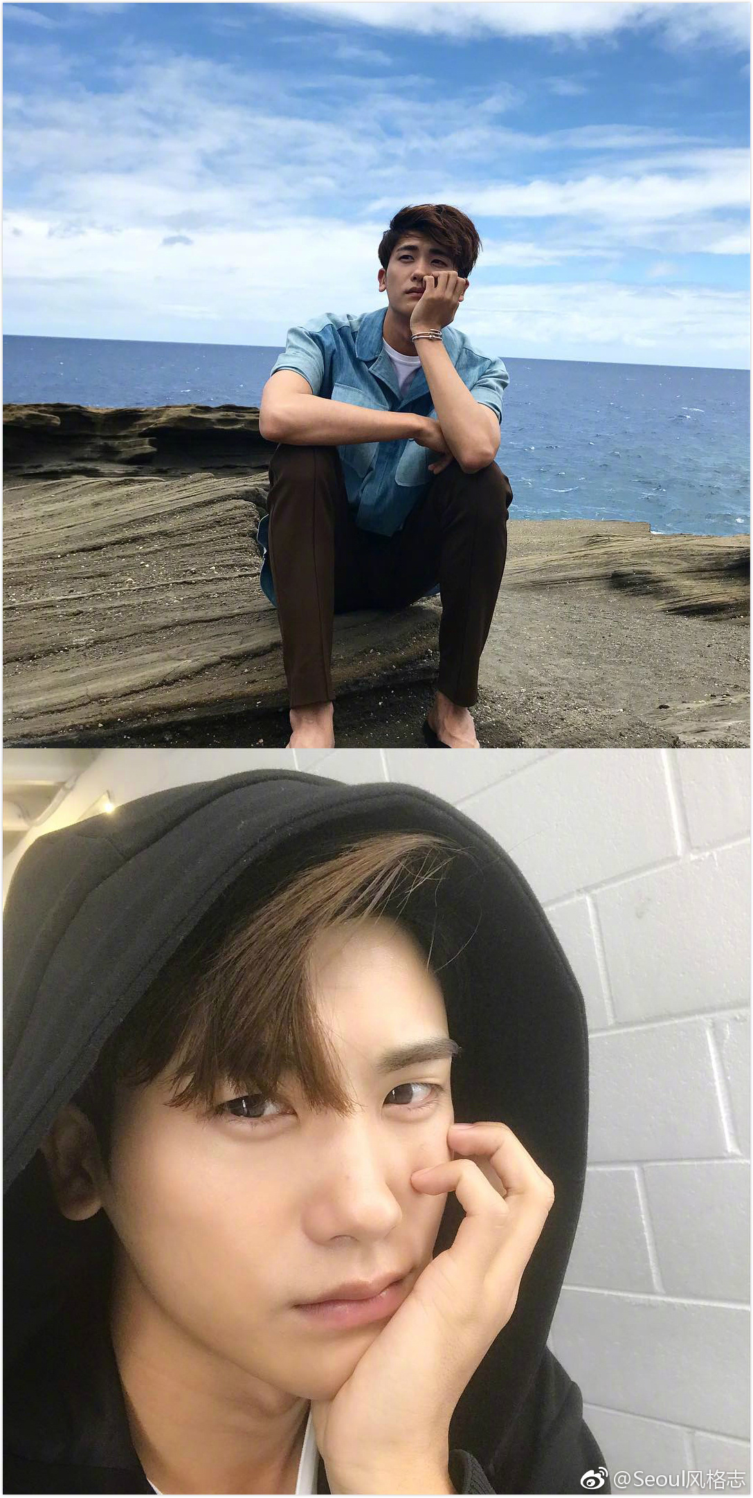 朴炯植的ins日常,直男式的自拍技术也不会影响的超高颜值!