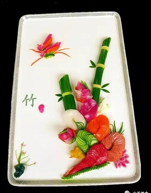 比赛冷菜拼盘作品