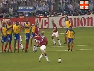 世界杯回忆杀小贝98亮弯刀巴拉圭只入三球进八强