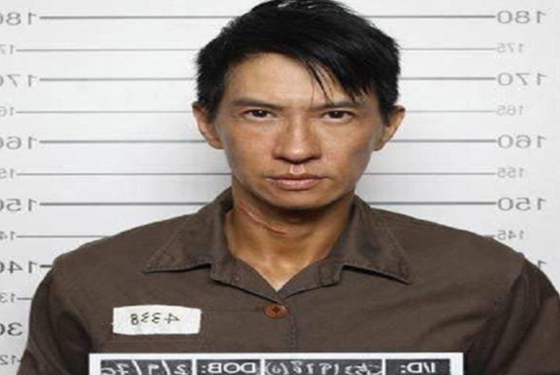 娱乐圈男星的"囚犯照",刘德华最帅,最后那位看背影就知道是他