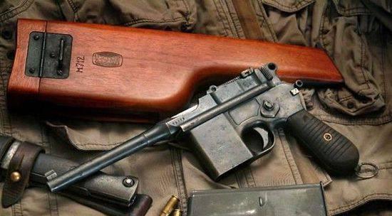 所以,官方称之为"毛瑟m1932冲锋手枪".