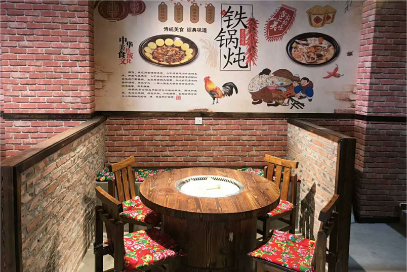 北京铁锅炖餐桌,青岛铁锅炖餐桌,这样经营餐厅才叫经营有道