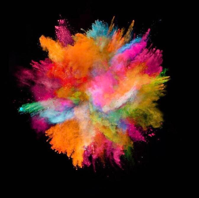 颜色与颜色的碰撞