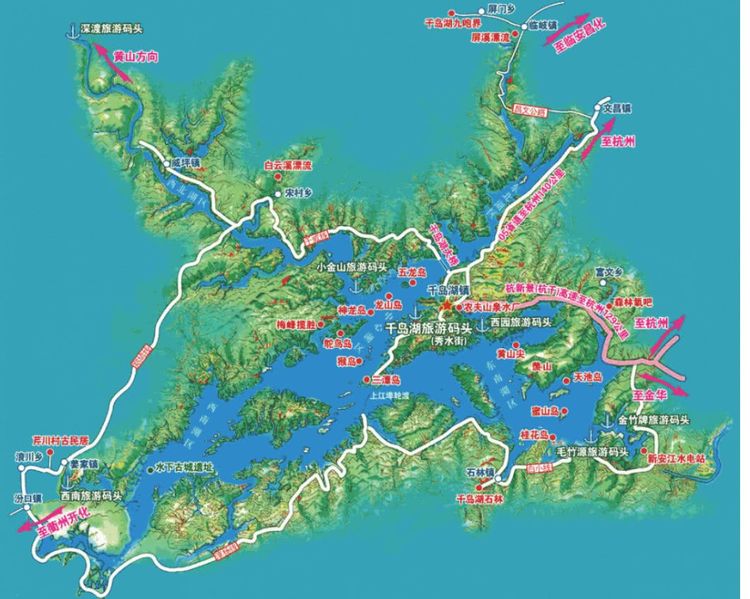 不适合游客登岛,所以并不是所有的岛都会对游客开放,当然千岛湖也有