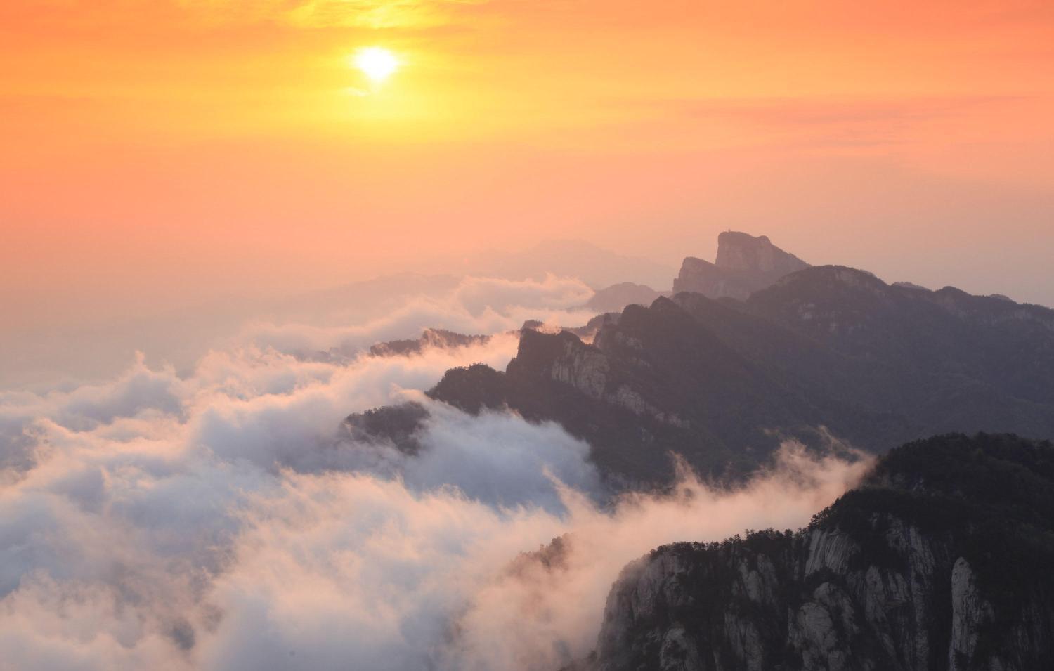 河南嵩县5a级景区白云山免票啦