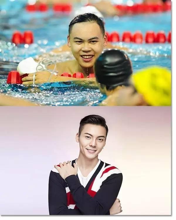 樊振东和余贺新竟是小学同学!乒坛小胖和泳坛陈伟霆,英雄惜英雄