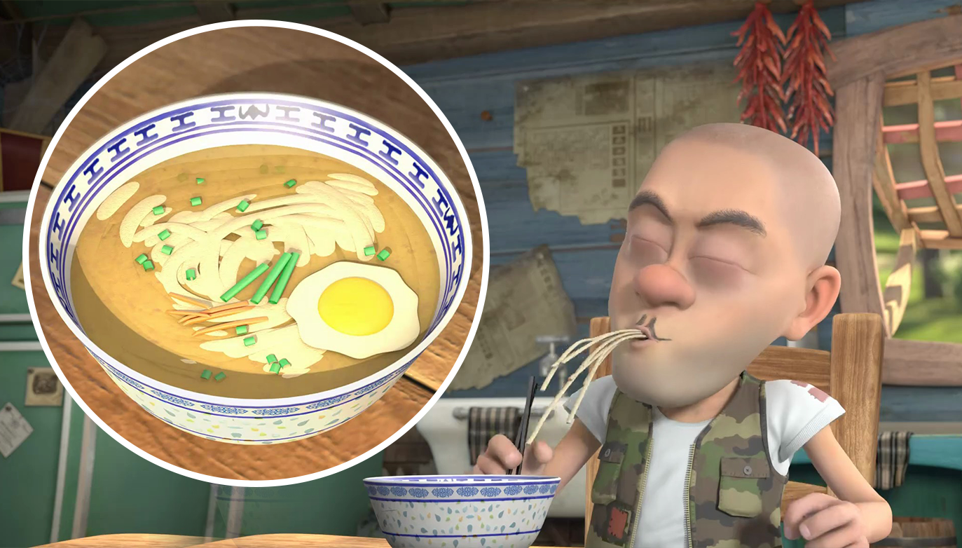 熊出没:盘点光头强吃过的五种食物,看完你就知道他真不是富二代