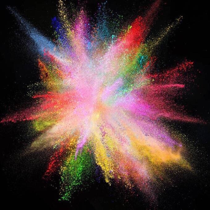 颜色与颜色的碰撞