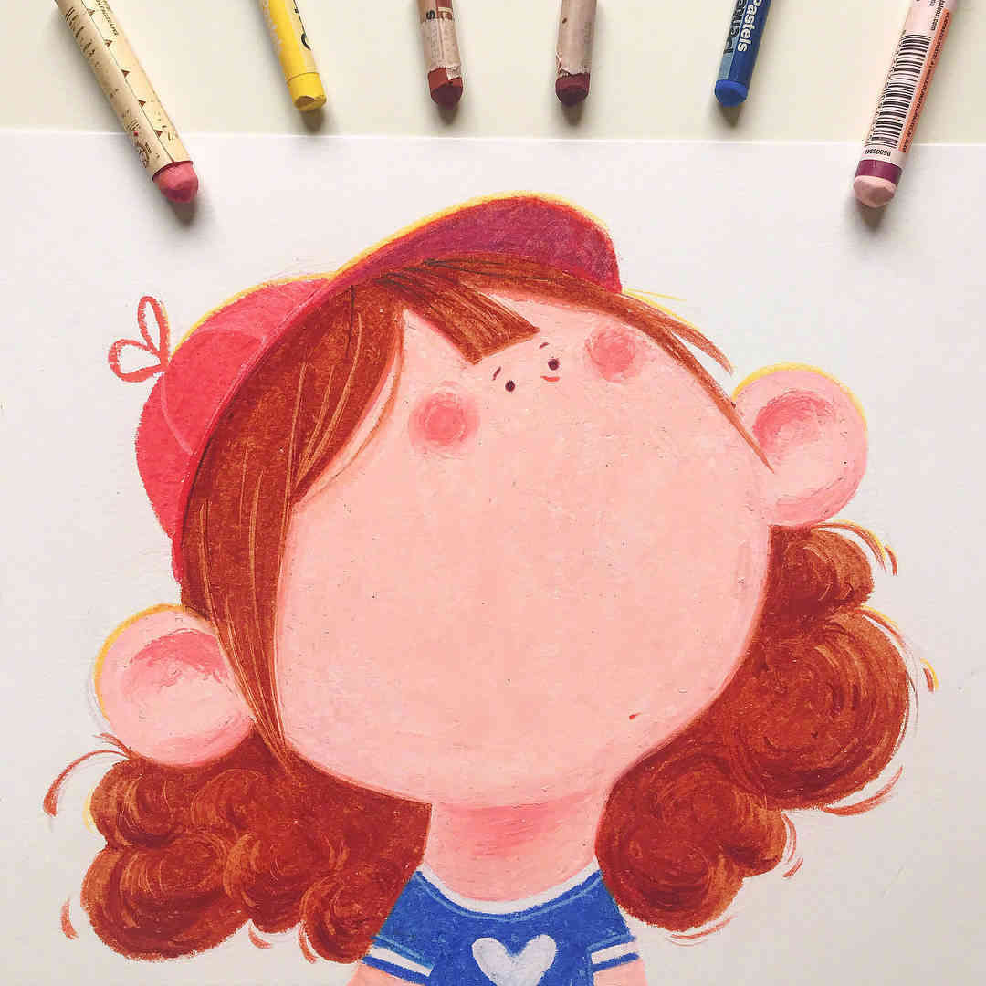 hannahsunart67我们都不胖只不过是脸比较圆