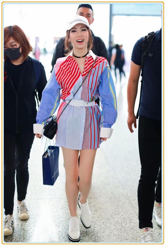 瘦下来的邓紫棋就是敢穿!一袭超短裙看呆网友,彻底告别皮裤杀手