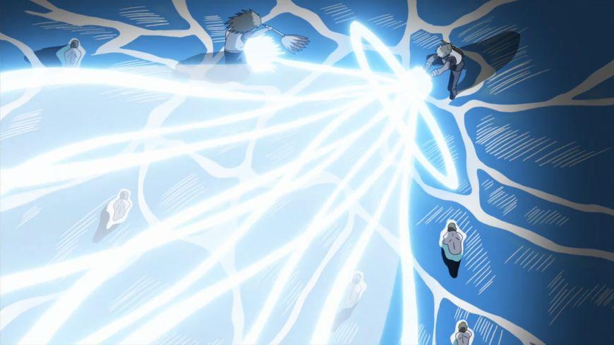 也称为奇拉比流刀术,是奇拉比用身体各部位,灵活操纵运用七把刀的超强