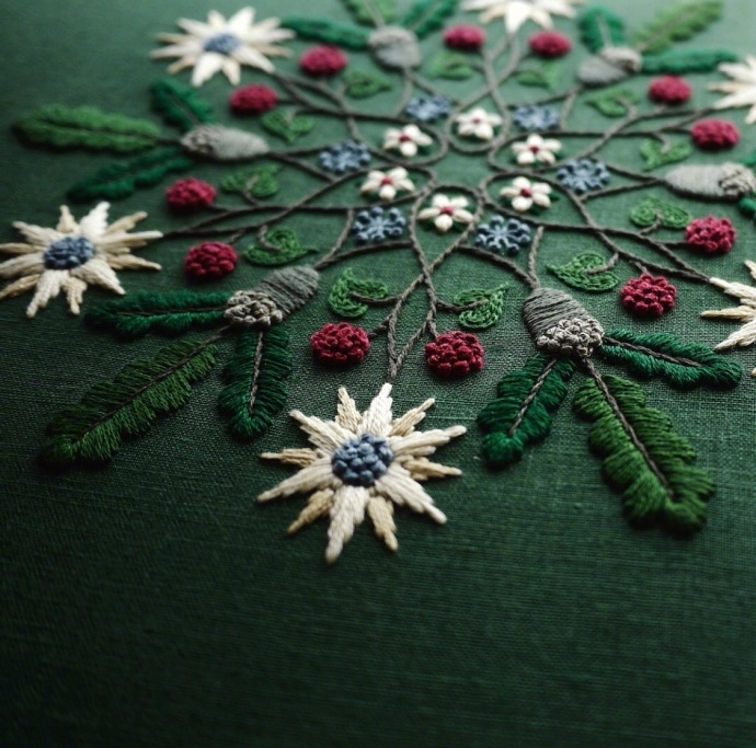 yumiko higuchi 森系刺绣