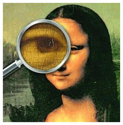 美国业余画家罗恩·皮西里欧在观察达芬奇的名画《蒙娜丽莎》时发现