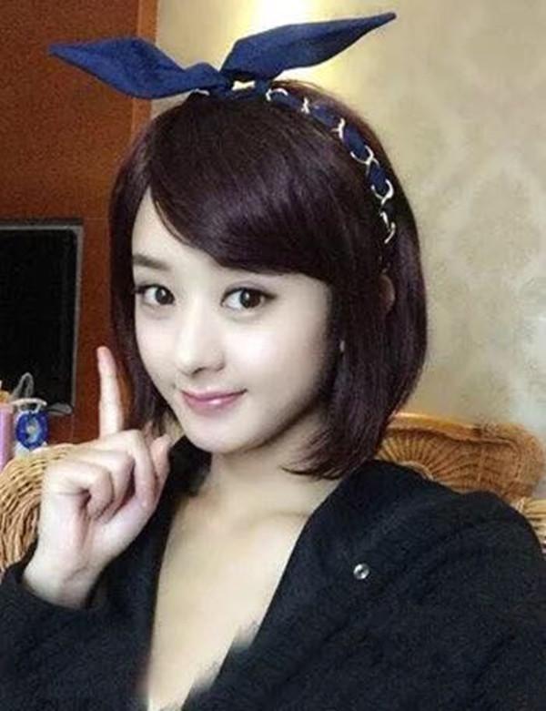 因斜刘海变美的女星,赵丽颖第三,郑爽倒数,第一名真是尤物!