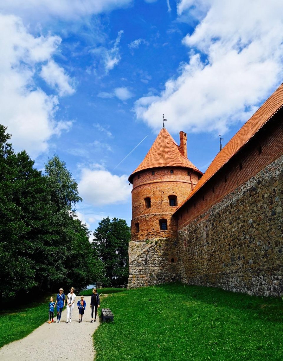 立陶宛美景看过来,童话般的特拉凯水上城堡