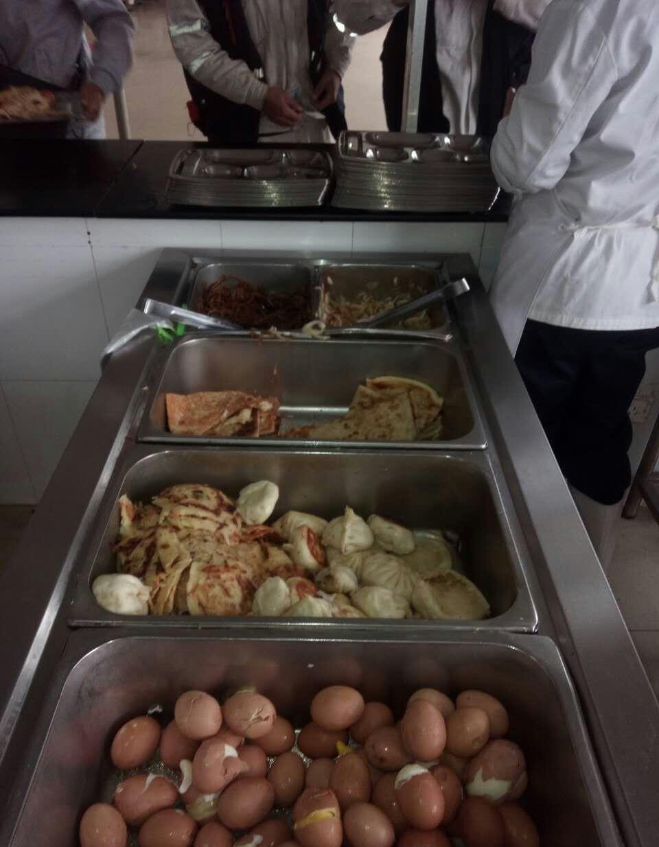 某国企重工餐厅一元早餐, 不为盈利只为让工人吃饱且吃好