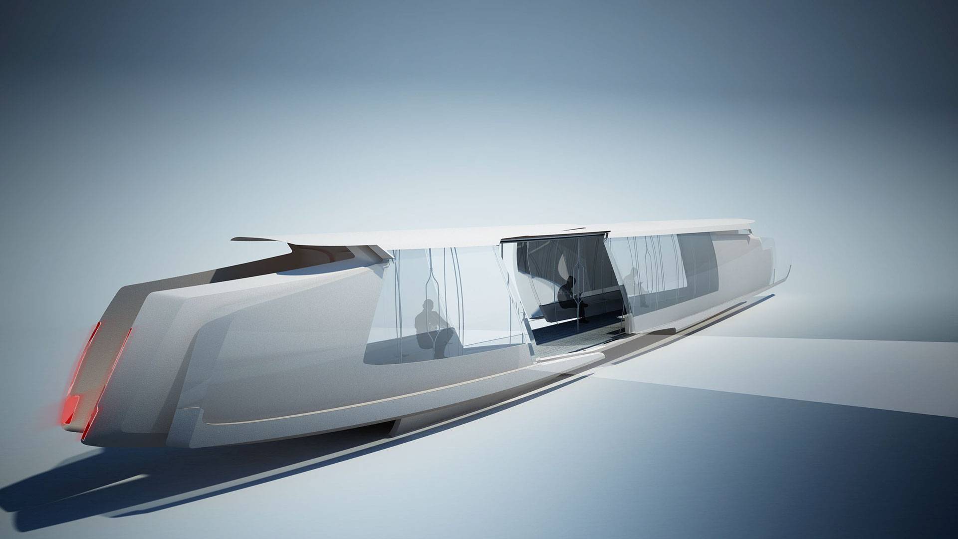 超有未来感的agatha概念运输车设计.