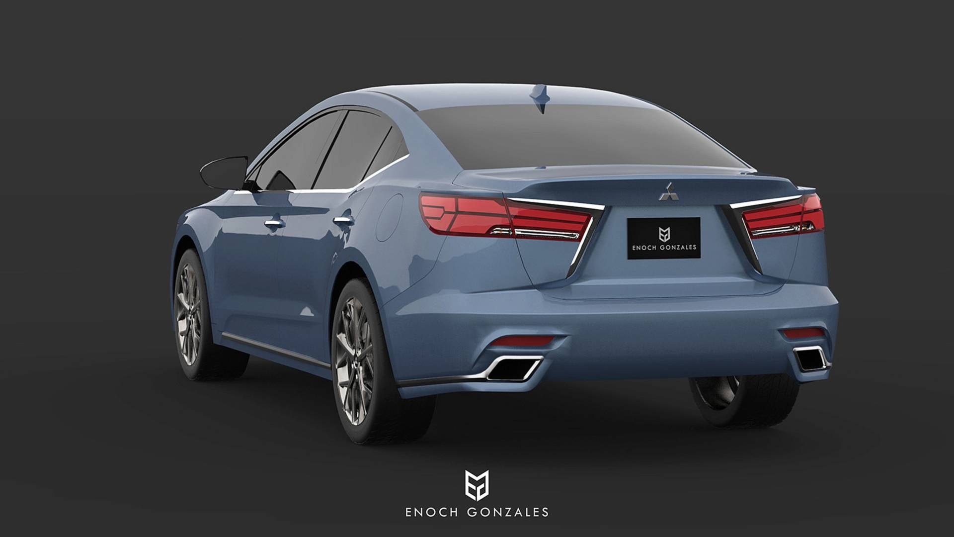 三菱有望复活轿车业务,全新galant渲染图曝光