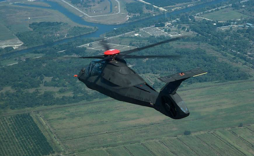 因为太过先进而脱离实际,不得不取消掉的科曼奇直升机