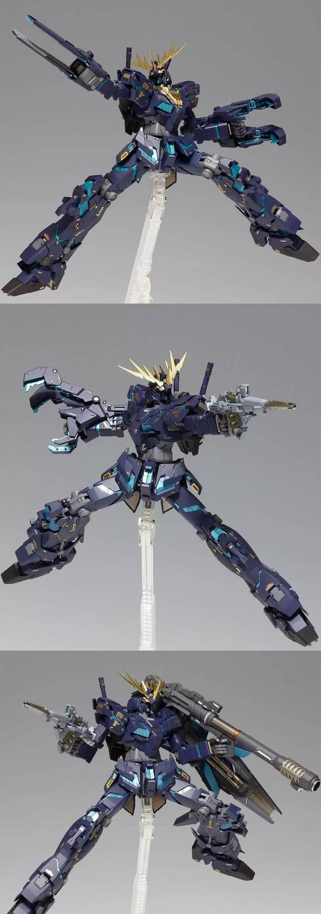 高达模型 mg rx-0全武装报丧女妖 改造喷涂