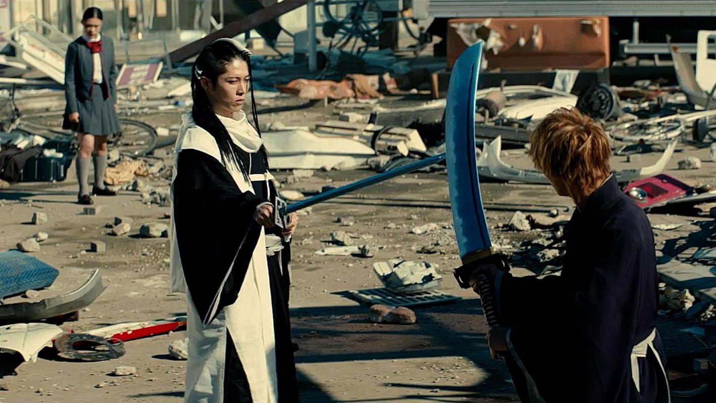 《死神》真人版角色预告,黑崎一护大战朽木白哉和阿散井恋次