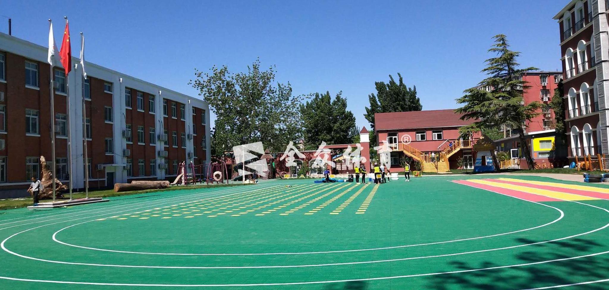 全众体育制作--北京蓝天贝儿国际幼儿园室外悬